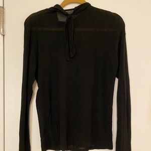 Sheer Wilfred Black Top